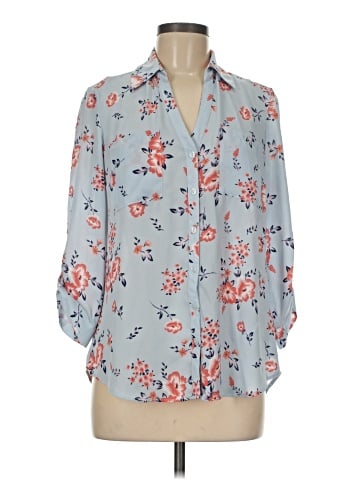 Iz Byer 3/4 Sleeve Blouse (view 1)