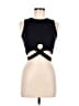 Long Tall Sally Black Tank Top Size 8 - photo 1