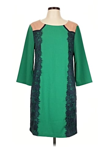Champagne & Strawberry Cocktail Dress (view 1)