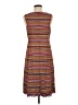 Alberta Ferretti Stripes Brown Casual Dress Size M (estimated) - photo 2