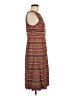Alberta Ferretti Stripes Brown Casual Dress Size M (estimated) - photo 4