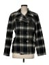 Democracy Plaid Gray Coat Size 8 - photo 1