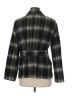 Democracy Plaid Gray Coat Size 8 - photo 2