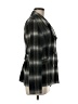 Democracy Plaid Gray Coat Size 8 - photo 4
