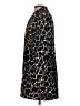 Etcetera Animal Print Black Coat Size 4 - photo 5