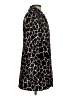 Etcetera Animal Print Black Coat Size 4 - photo 4