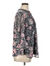 Charter Club 100% Polyester Floral Black 3/4 Sleeve Blouse Size 1X - photo 4