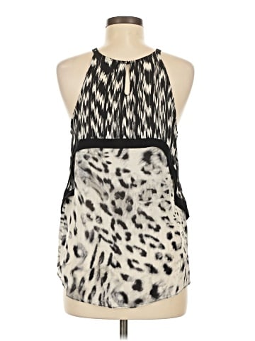 Parker Sleeveless Silk Top (view 2)