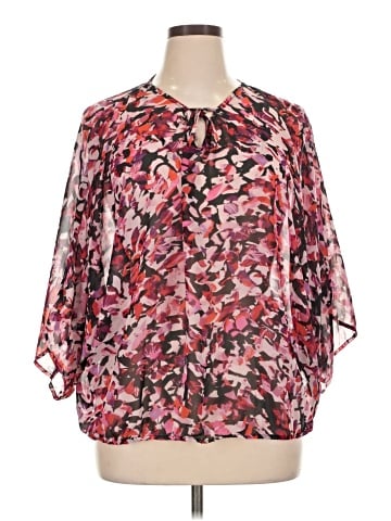 Jennifer Lopez 3/4 Sleeve Blouse (view 1)