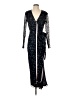 Mac Duggal Stars Black Cocktail Dress Size 4 - photo 1