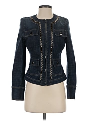 White House Black Market Denim Jacket (view 1)