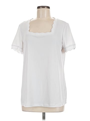 Susan Graver Short Sleeve T-Shirt (view 1)