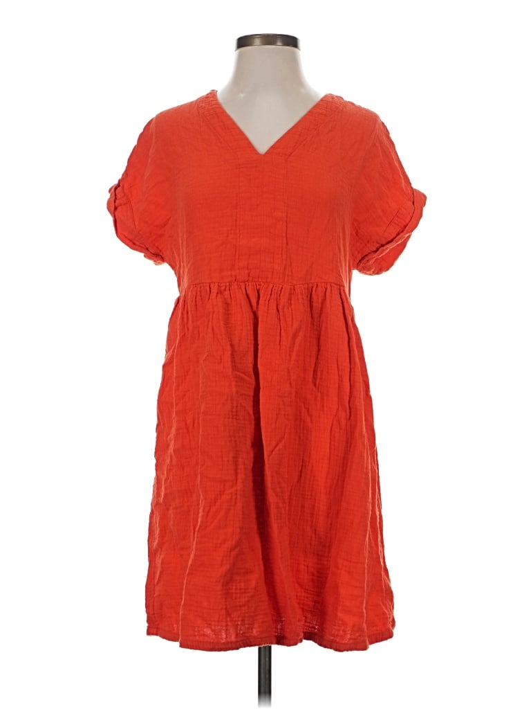 Pre-owned Universal Thread Casual Dress In Orange