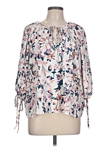 Renee C. 3/4 Sleeve Blouse (view 1)