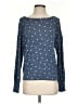 Lucky Brand Polka Dots Blue Pullover Sweater Size XS - photo 1
