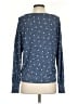 Lucky Brand Polka Dots Blue Pullover Sweater Size XS - photo 2