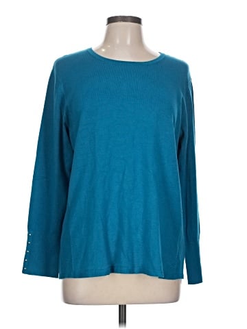 JM Collection Pullover Sweater (view 1)