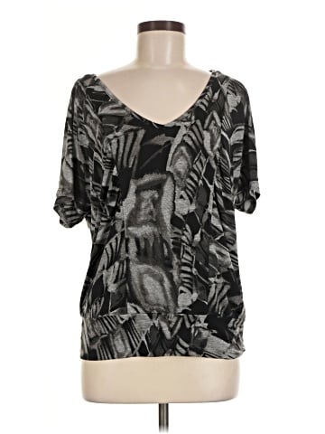 AB Studio Short Sleeve Blouse (view 1)
