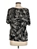 AB Studio Black Short Sleeve Blouse Size M - photo 2