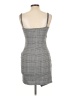 Popular Basics Houndstooth Gray Cocktail Dress Size L - photo 2