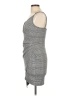 Popular Basics Houndstooth Gray Cocktail Dress Size L - photo 5