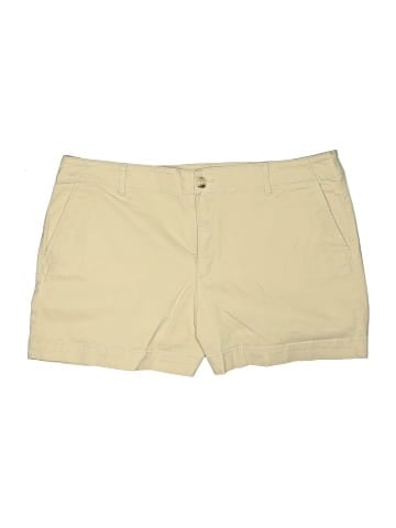 Ann Taylor LOFT Khaki Shorts (view 1)