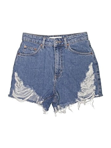 Topshop Denim Shorts (view 1)