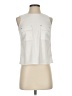 White House Black Market 100% Polyester Ivory Sleeveless Blouse Size XXS - photo 1