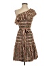 Trina Turk 100% Polyester Tweed Brown Cocktail Dress Size 4 - photo 1