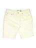 Levi's Solid Yellow Khaki Shorts Size 14 - photo 1