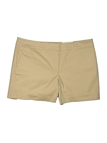Ann Taylor Factory Khaki Shorts (view 1)