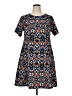 Karen Kane Print Blue Casual Dress Size 1X - photo 1