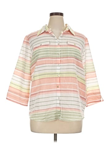 Alfred Dunner 3/4 Sleeve Blouse (view 1)