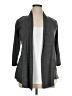 AB Studio 100% Rayon Gray Cardigan Size XL - photo 1