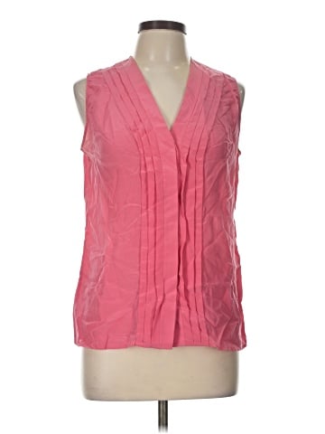Banana Republic Sleeveless Silk Top (view 1)