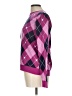 Ann Taylor LOFT 100% Cotton Argyle Purple Pullover Sweater Size L - photo 5