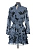 1.State Blue Cocktail Dress Size S - photo 2