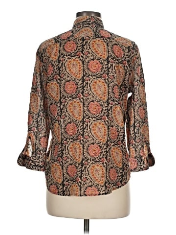 Lauren by Ralph Lauren 3/4 Sleeve Blouse (view 2)