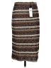 BCBGeneration Stripes Brown Casual Skirt Size M - photo 2
