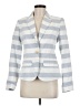 Merona 100% Cotton Stripes Gray Blazer Size 6 - photo 1