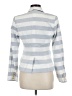 Merona 100% Cotton Stripes Gray Blazer Size 6 - photo 2