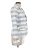 Merona 100% Cotton Stripes Gray Blazer Size 6 - photo 4