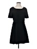 Madewell 100% Polyester Solid Black Casual Dress Size 0 - photo 1