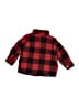 Old Navy 100% Cotton Plaid Red Coat Size 12-18 mo - photo 2