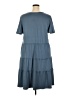 White Mark Blue Casual Dress Size 2X - photo 2