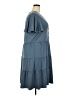 White Mark Blue Casual Dress Size 2X - photo 4