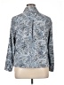 Studio Works Paisley Blue Long Sleeve Button-Down Shirt Size 1X - photo 2
