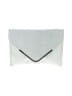 BCBGeneration Silver Clutch One size - photo 1