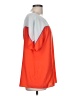 Giani Bernini Color Block Orange Short Sleeve Top Size L - photo 4