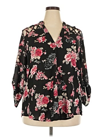 rue21 3/4 Sleeve Blouse (view 1)